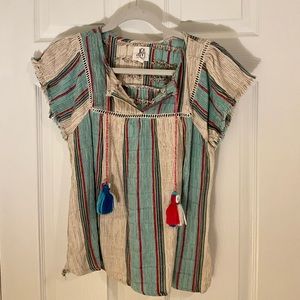 Fun and colorful summer top